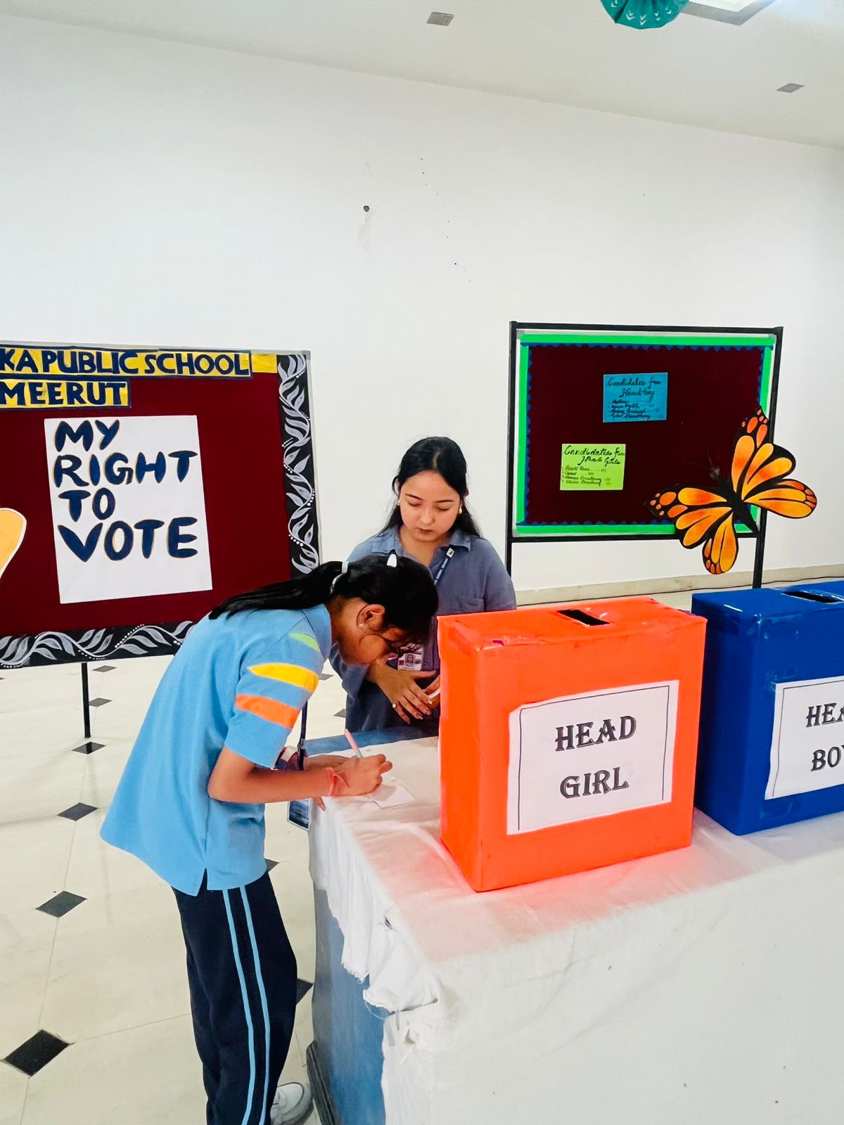 Student Council Elections – GD Goenka Public School, Meerut